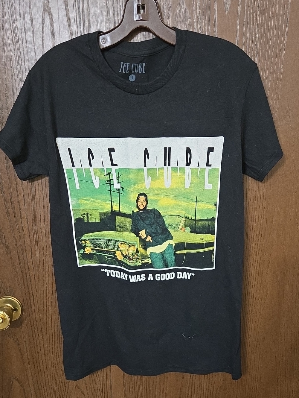 Ice Cube Black Graphic Tee - Today Was A Good Day
